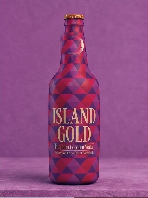 Island Gold Botanical Series — orchid colourway
